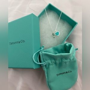 SOLD 🩵 TIFFANY & CO. Return to Tiffany Heart Pendant Necklace - Brand NEW 🩵✨